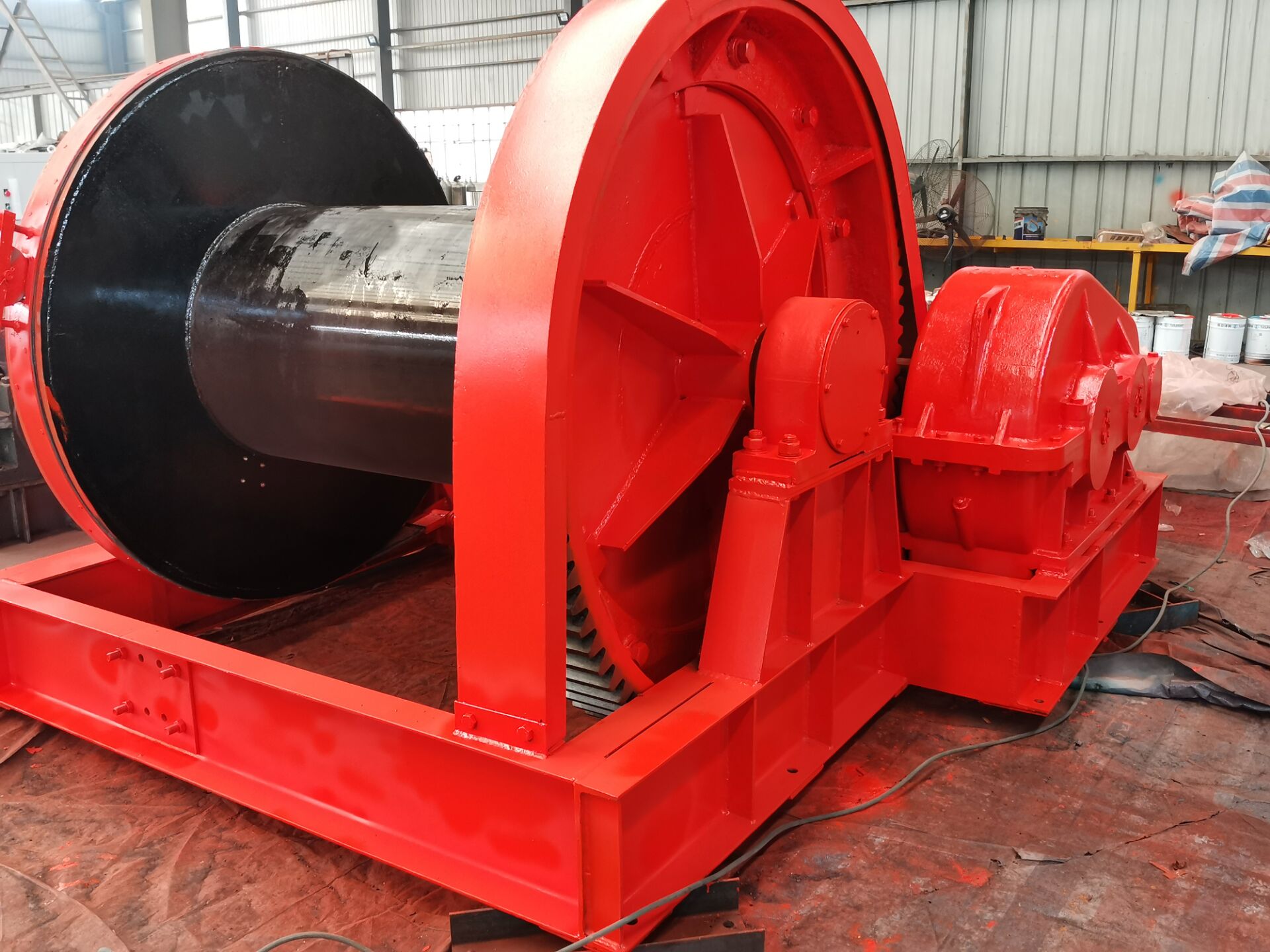 Kazakhstan 20T Electric winch shipped丨NBM latest cooperation project completed