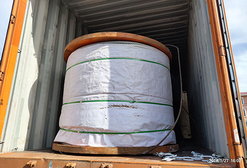 Air bags & Wire rope for Singapore Shipyard