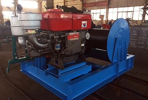 6T Diesel Engine Winch