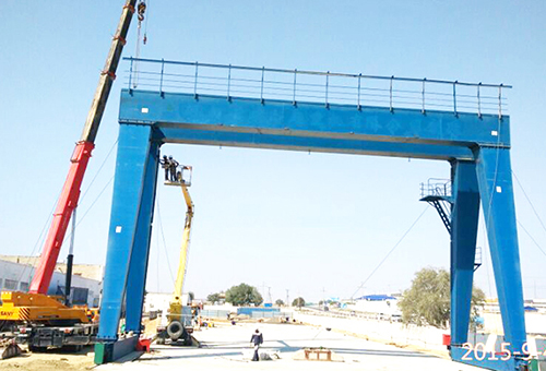 2sets 50t-22.5m Gantry Crane For Kazakhstan