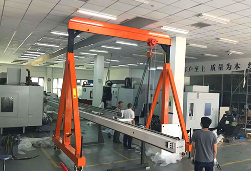 Operation principle of gantry crane