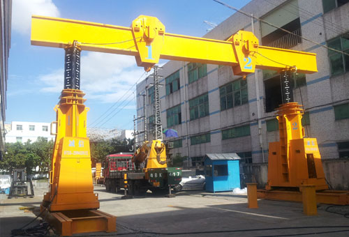 Hydraulic gantry crane