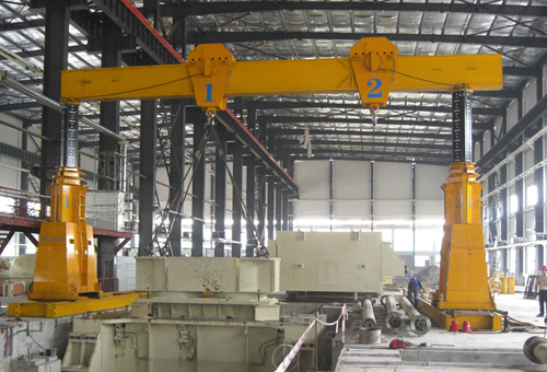 Hydraulic gantry crane