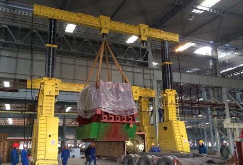 Hydraulic gantry crane