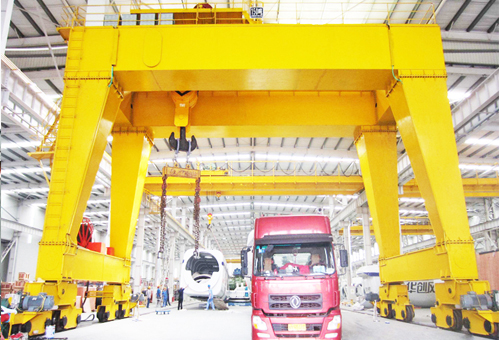 200 Ton box type double girder gantry crane