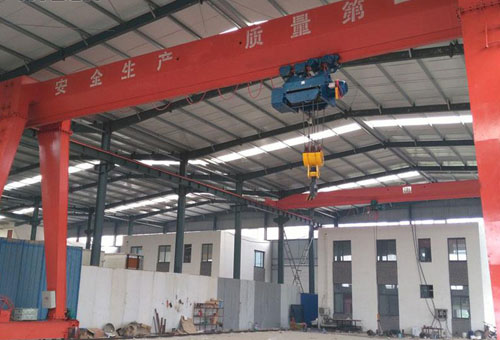 Indoor gantry crane