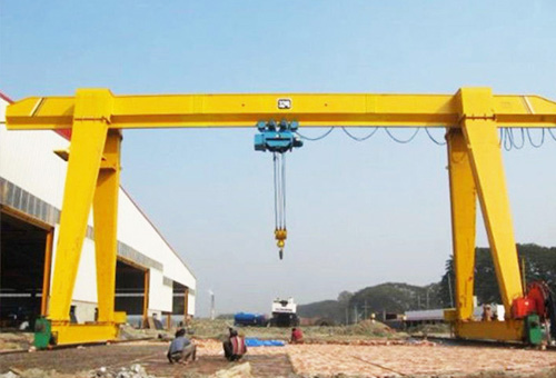 Electric hoist single girder gantry crane