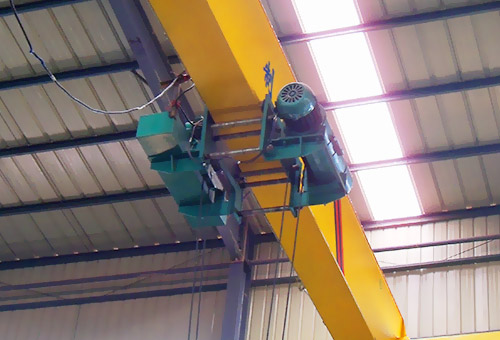 LDT Model Low Headroom Electric Single Girder Overhead Crane