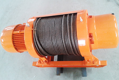 Electric portable planetary drive Winch