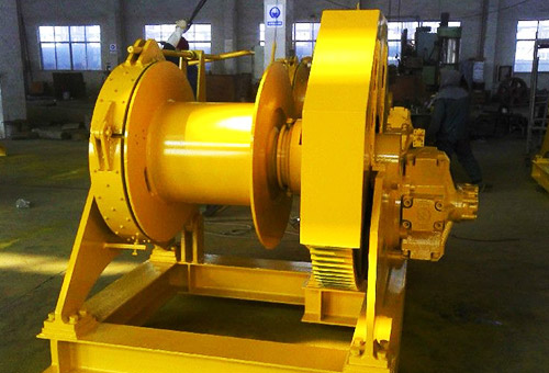 Hydraulic Winch Used for Construction Vehicles